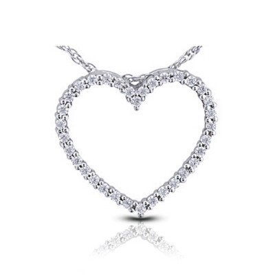 1,07 Karat F VS1 Rundschliff Erdabbau Zertifizierte Diamanten Platin Anhänger