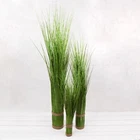 Tall Artificial Bamboo Oriental Tied Grass Tree Large Faux Plant Home  - 3 Sizes