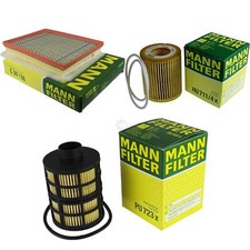 MANN-FILTER Inspektionspaket für Opel Zafira B 1.9 CDTi Astra H Caravan