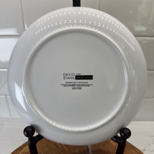 6-West Elm David Stark Wood Slices Salad/Dessert/Lunch Plates 8.75” - Picture 24 of 24