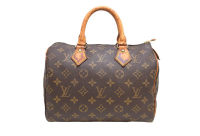 Echte Louis Vuitton Speedy 25 Handtasche Monogramm Canvas M41528 LV 53692
