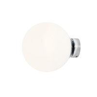 Weiß Chrom Moderne Wandleuchte Leuchter Flurlampe 1X60W/E27 23X20X20 [Cm]