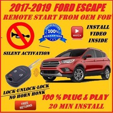 100 Plug And Play Remote Start 2017-2019 Ford Escape
