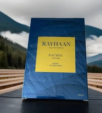 Pacific by Rayhaan Eau de Parfum for Men – 100ml / 3.4 fl oz