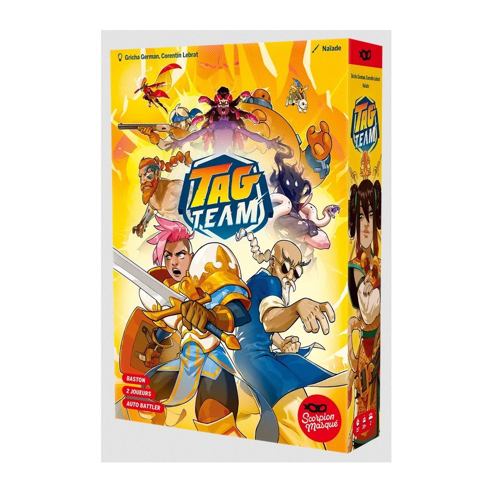 Tag Team Le Scorpion Masque resout le manque de temps avec des parties rapides