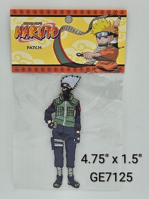 Naruto Anime Kakashi Full Size Embroidered Patch - NEW, Licensed 