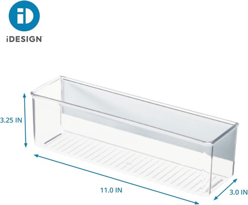 InterDesign iDesign Magnetic Medium Bin, Clear Medium, - Afbeelding 2 van 6