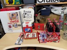 Coca-Cola Collector Starter Lot – Vintage Cards, Fountain, Memorabilia & 6-pack