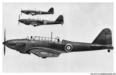CAR-AFAP4-0250-AVIATION - Royal Air Force - Fairey Battle