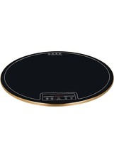 Round Food Warming Mat, 360-Degree Manual Rotation, Intelligent Control Panel…