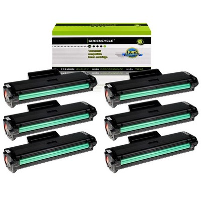6PK MLT-D104L Toner Fits For Samsung ML-1665 ML-1665K ML-1673 1674 1675 Printer