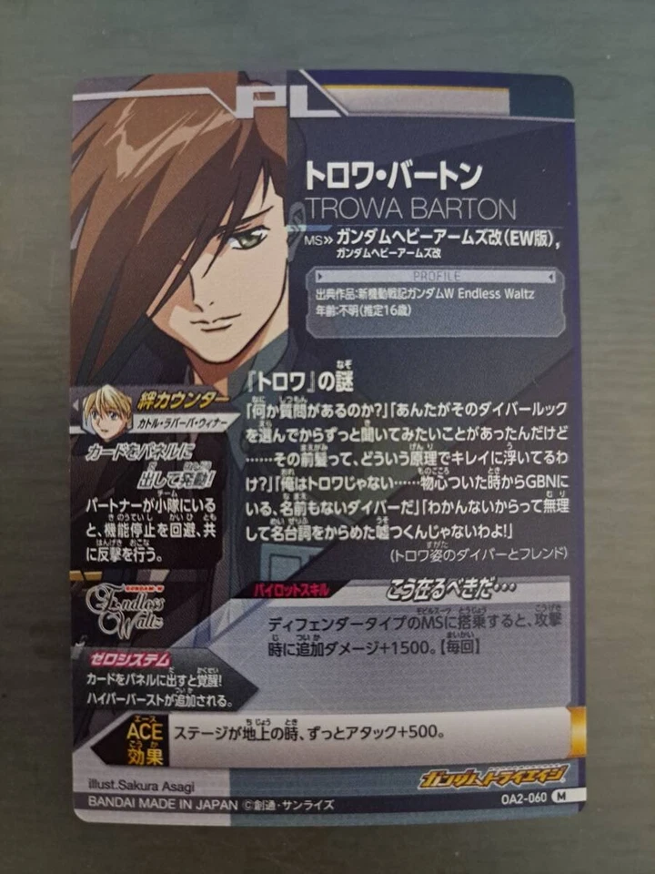 Gundam TryAge MR M OA2-060 Trowa Burton Gundam Heavy Arms Kai - Image 2 of 2