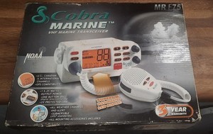 Cobra MRF75 VHF Marine Radio - White