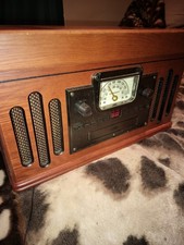 Crosley CR704 Musician, 3-Speed Turntable CD/Cassette Player AM/FM Radio, Works