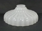 Industrial Sheffield Clam Broth Glass Light Lamp 9” Shade 2 ¼” Fitter Pendant B