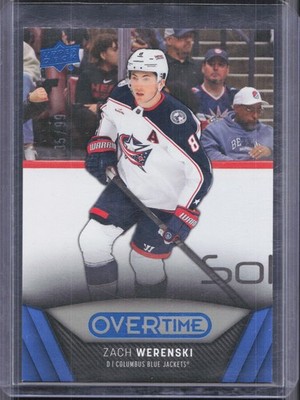 2024-25 Upper Deck Overtime #33 Zach Werenski Blue Foil #/99 | eBay