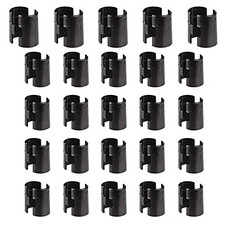 Wire Shelf Clips for 3/4" Post, 25 Pairs 50 Pieces Wire Shelving Shelf Lock