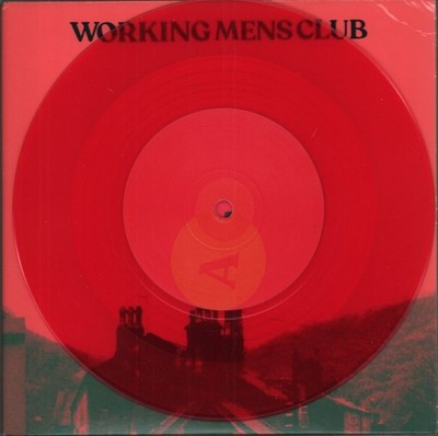 Working Mens Club Bad Blood / Suburban Heights 7'' vinyl UK Melodic 2019 red