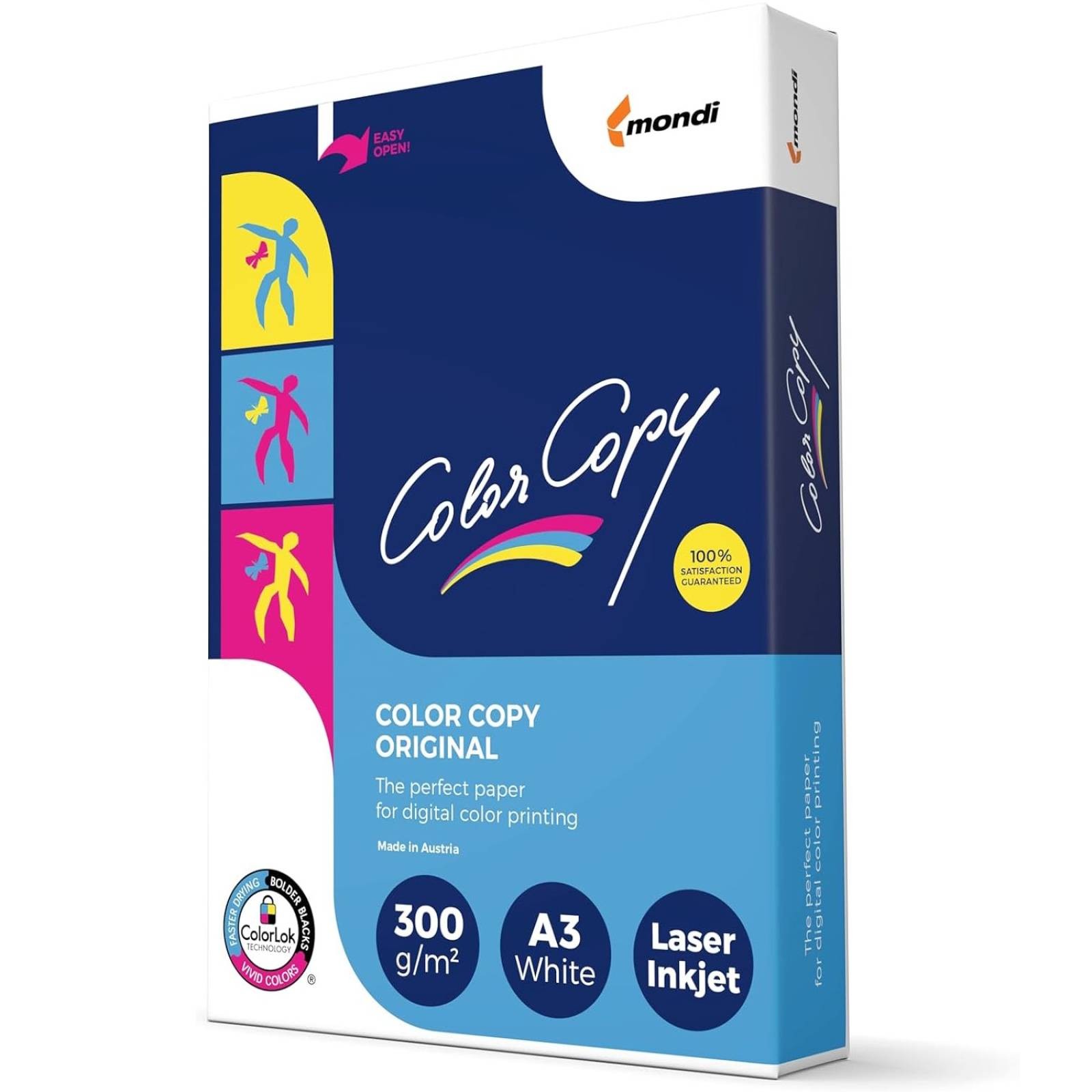 Mondi Color Copy A3 300gsm Copy Paper with ColorLok 125 Sheets (1 Pack)