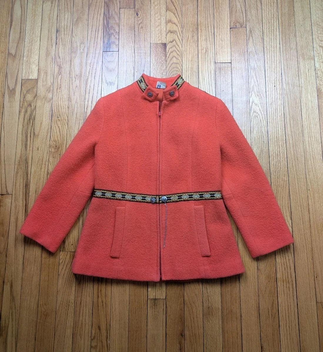 100% Wool 1970s Vintage Coats, Jackets & Vests for Women for sale