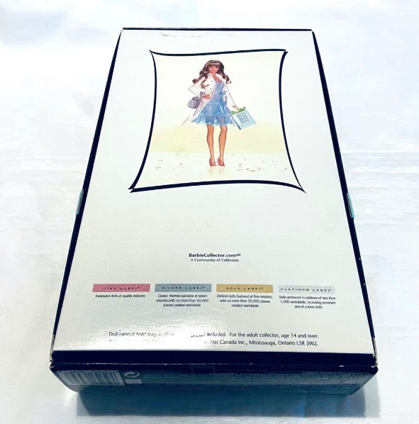 Mattel Cynthia Rowley Barbie bambola etichetta oro da collezione 2004... - Immagine 4 di 4