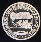 2000 Sturgis Dollar Motorcycle Classic Black Hills-0.999 Silver 1 Oz Art Round