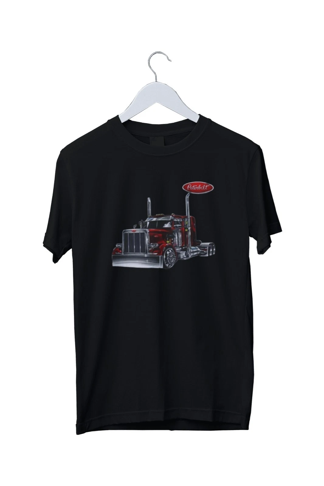 Peterbilt Truck Graphic Print Unisex T-Shirt Mens S M L XL 2 3 4 XL