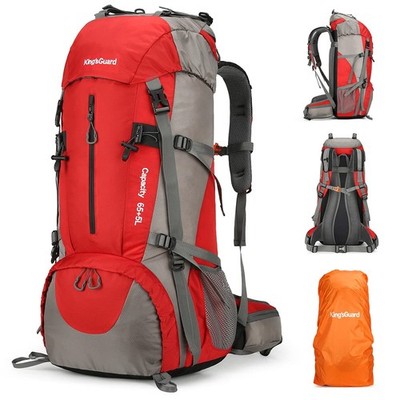 King'Sguard Kingsguard 70L Hiking Backpack Rain Cover Lightweight Waterproof