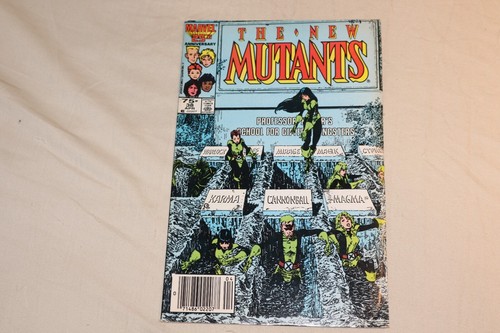 1986 Marvel Comics The New Mutants #38 Comic Book - Picture 2 of 7