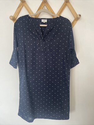 navy blue linen shirt dress Sleeveless Midi Shirt Dress in Linen