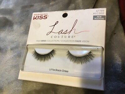 kiss lash couture little black dress New 67749- KLCS02 new box | eBay