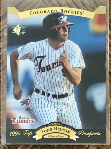 1996 UPPER DECK SP TOP PROSPECTS TODD HELTON ROOKIE PROMO /35 ASHEVILLE TOURISTS