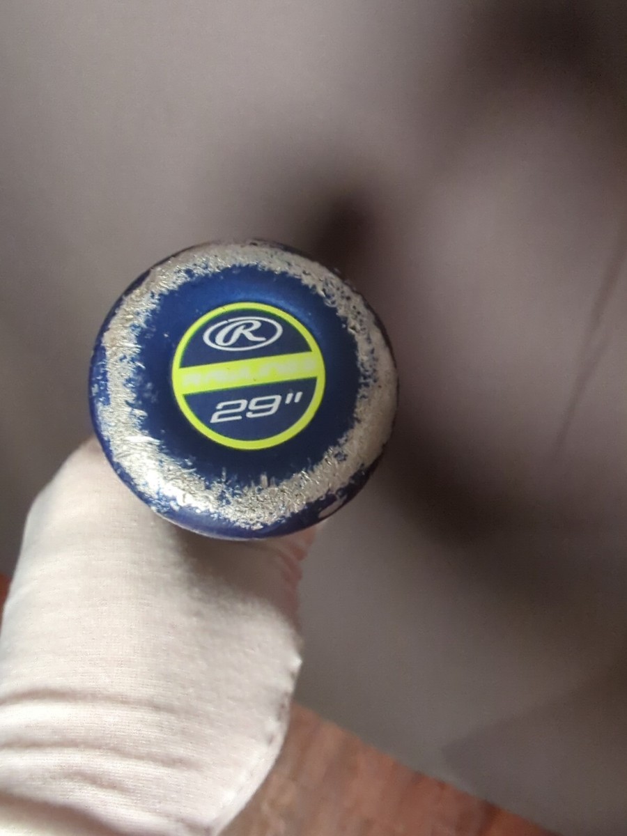 Batte De Baseball Rawlings RX9 Pour Jeunes - 27/18 Oz (-9) Bleu - Manche 2 5/8" - Occasion