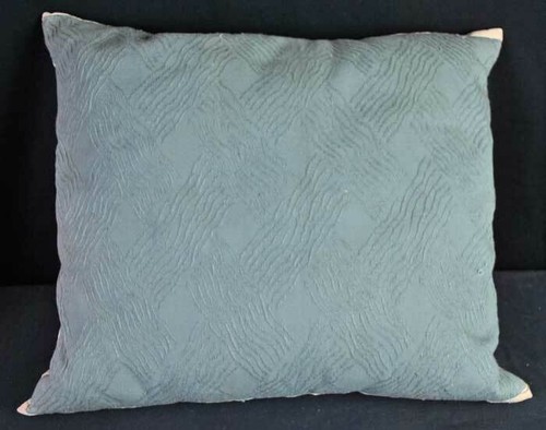 1900's Embroidery Large Pillow With Hand Embroidered Red Roses - Picture 8 of 10