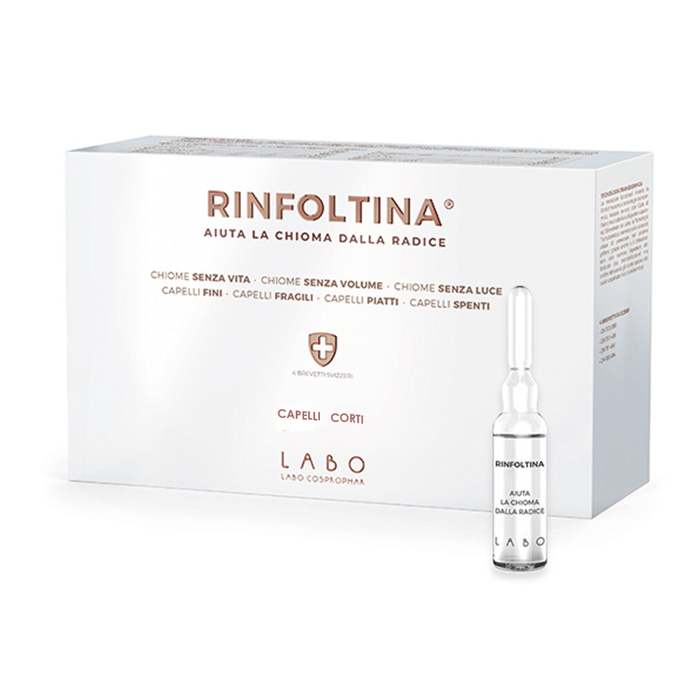 Labo Rinfoltina Capelli Corti - Trattamento Intensivo 40 Fiale Originale