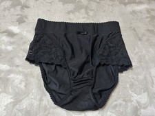 Vtg 90's VICTORIA'S SECRET 570777 Moderate Control Shaping L Black Panties