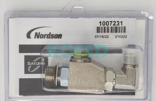 Nordson / Saturn 1007231 In-Line Filter Assembly 90 Degree Fitting 100 Mesh 1PCS