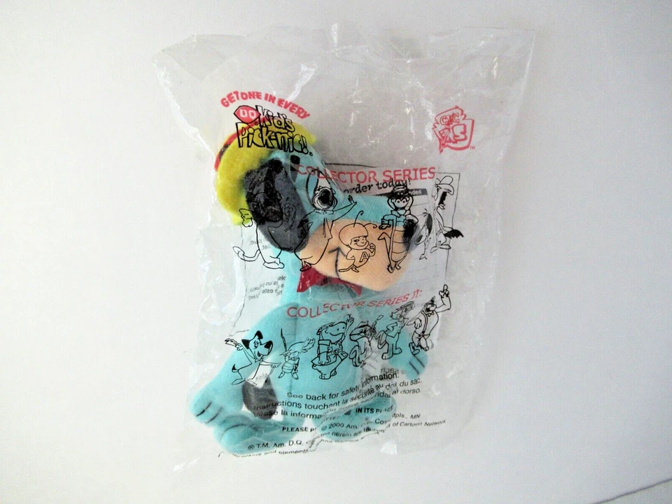 Dairy Queen Kids Meal Classic Toons Hanna Barbera "Huckleberry Hound" Plush 2000 - Image 2 of 3