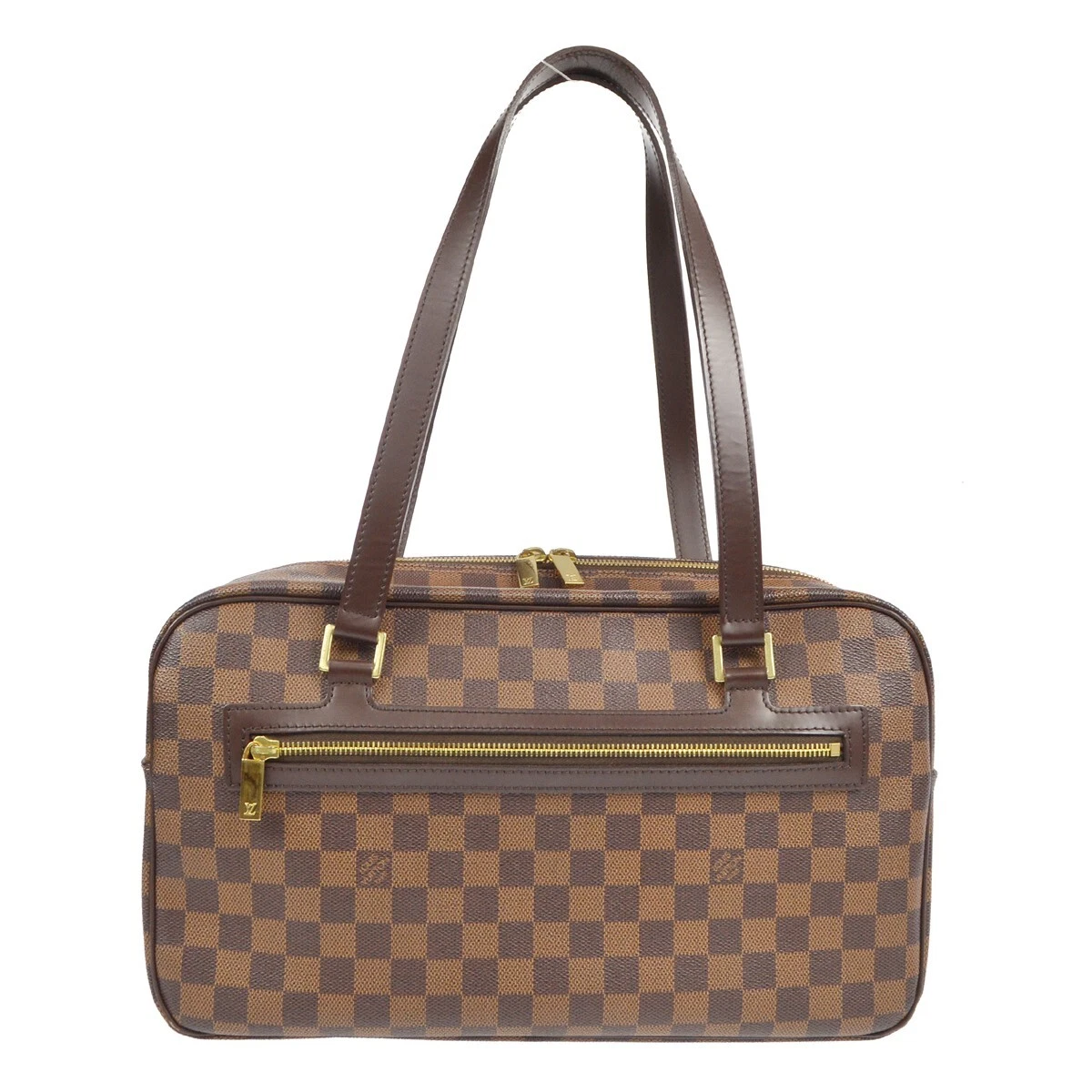 Louis Vuitton Cite GM Handbag Purse Damier Ebene N48091 FL1005 66952