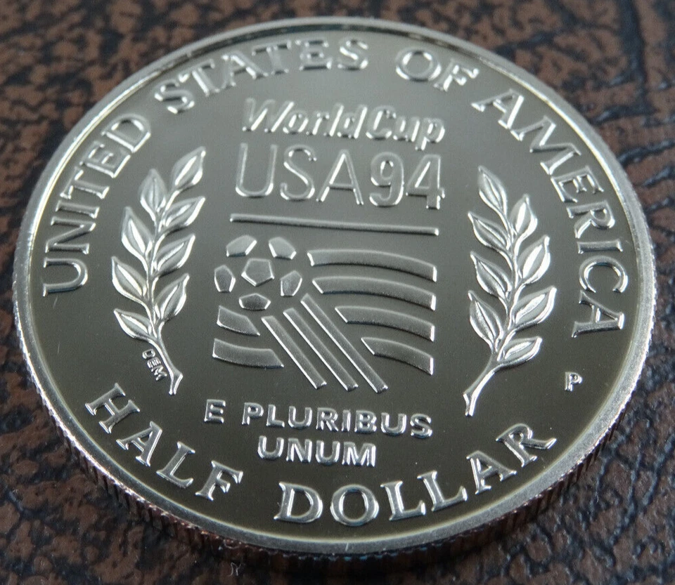 1994-P World Cup Proof Half Dollar US Mint Clad Coin Commemorative - Image 4 of 4