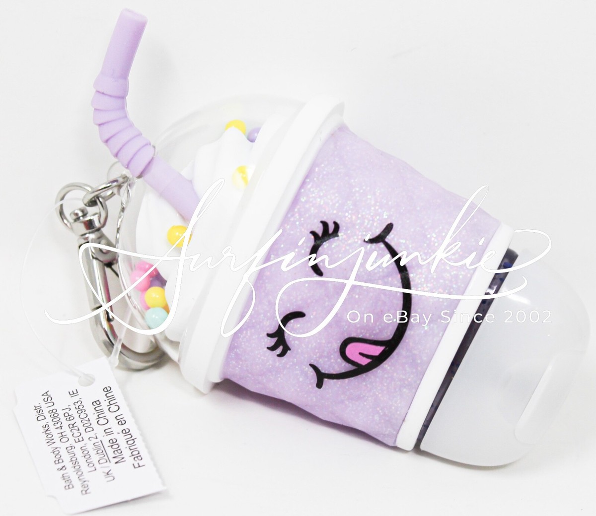 Bath Body Works Pocketbac Hand Sanitizer Gel Holder Purple