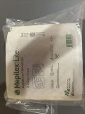 MOLNLYCKE 50 Units Mepilex Lite Thin Foam Dressing 6" x 6" 284390 Please Read !