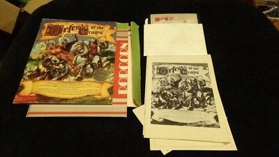 DEFENDER of the CROWN  1987 Mindscape Cinemaware Game for Commodore 64 128 CIB
