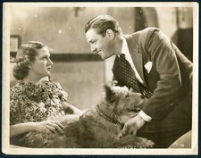 JOAN BARCLAY EDWARD J NUGENT in Prison Shadows '36 DOG