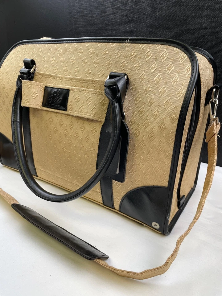 Bolso de mano Joy Mangano para mujer tostado/negro/equipaje pequeño SKU 3747 Foto 3 de 4