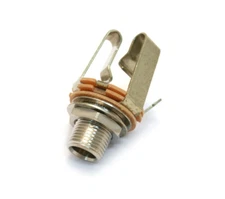 (1) Switchcraft LONG Stereo Input/Output Jack for Active Guitar/Bass EP-155L-000