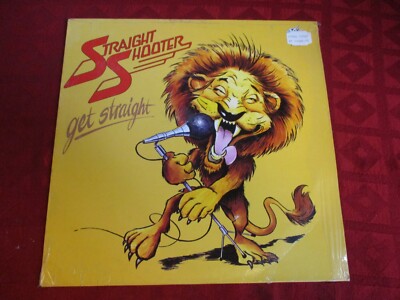 LP STRAIGHT SHOOTER Get Straight 1st/p SKY GER 1978 KRAUTROCK 