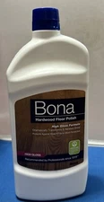 Bona Hardwood Floor Polish High Gloss Formula- 36 Oz READ