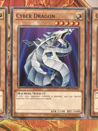 OP11-EN013 Cyber Dragon - Common - OTS - Playset - Picture 3 of 4