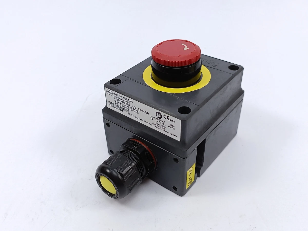 Stahl 8040/1180X-338.1oz07SA05 Pushbutton 130679 | eBay